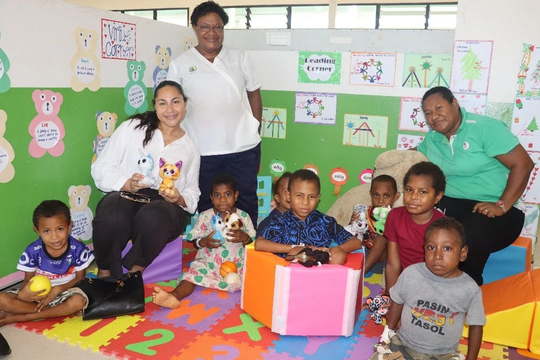 Buk bilong Pikinini Launches “Soft Playground” at Port Moresby General Hospital Paediatric Ward 3C