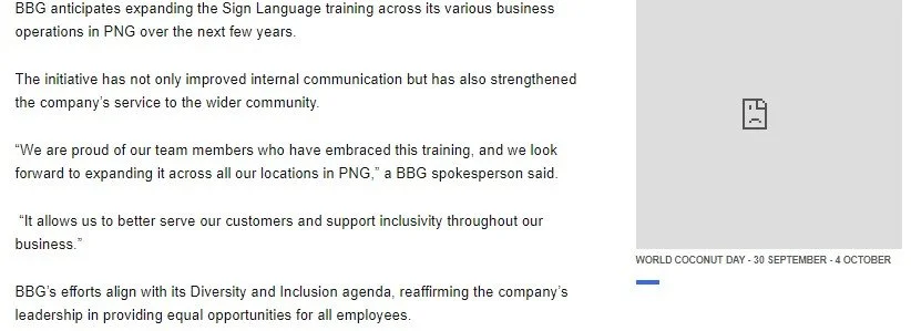 Brian Bell Group celebrate International Day of Sign Language with ...