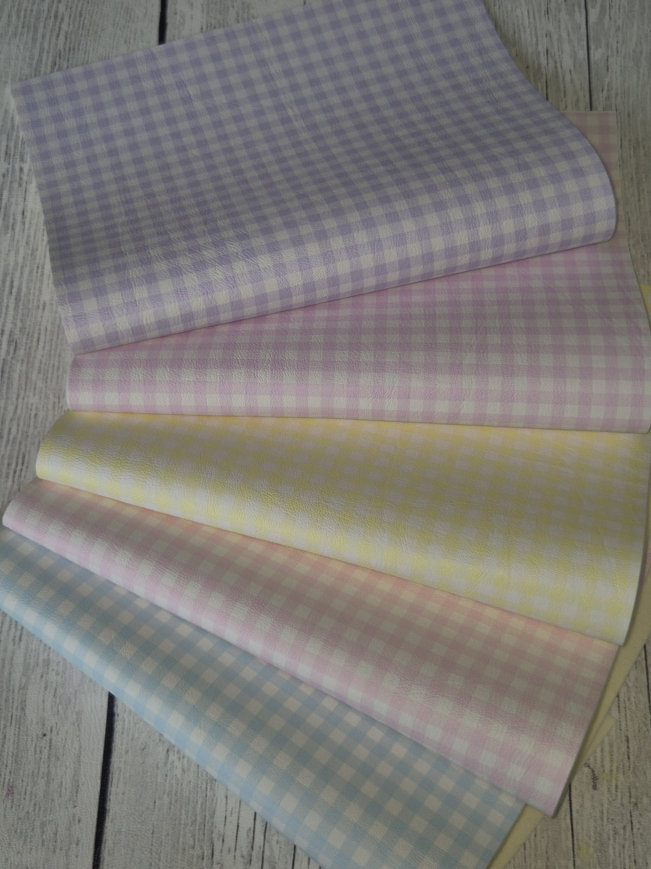 Pastel Gingham Collection