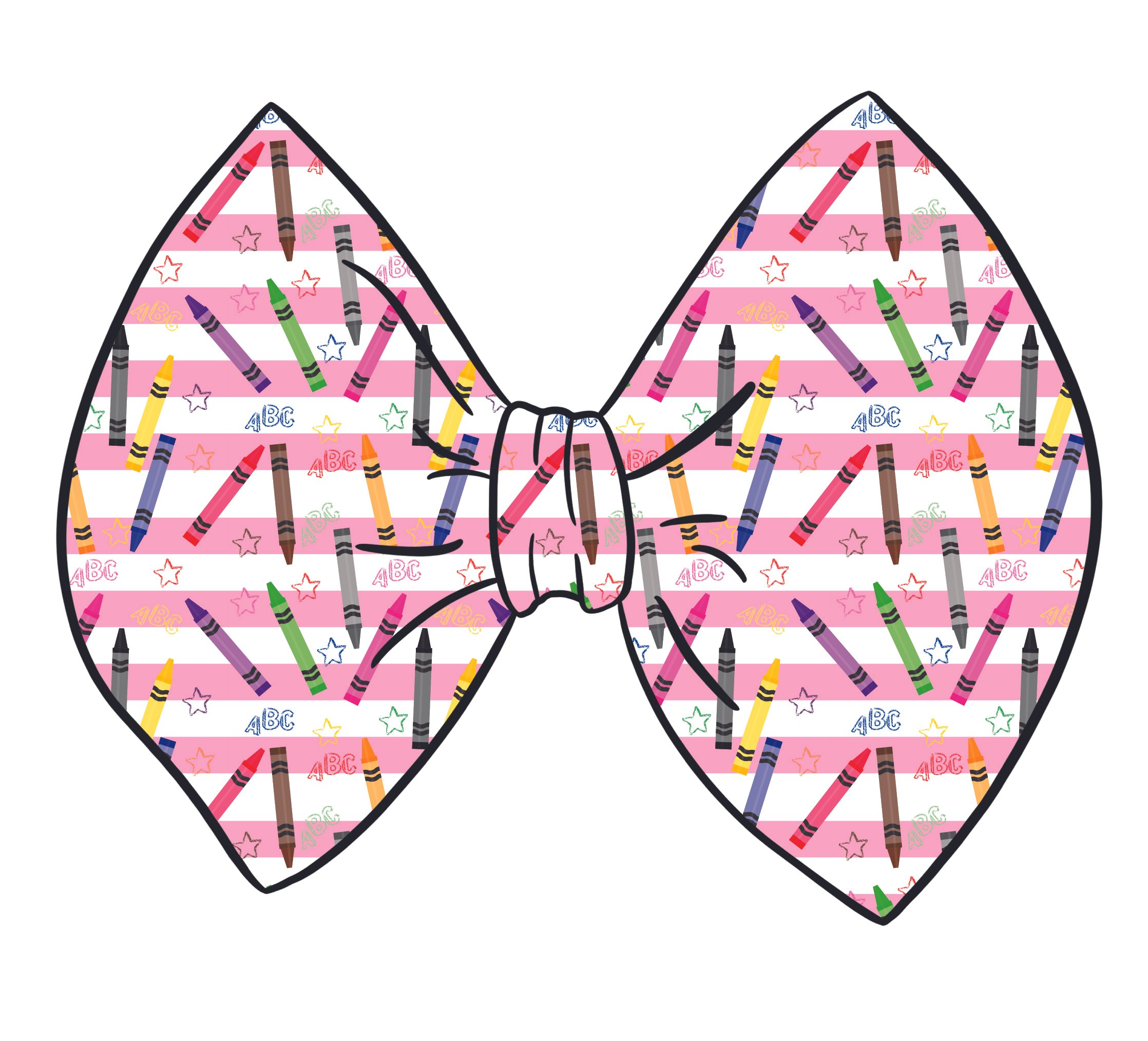 Crayons Pink