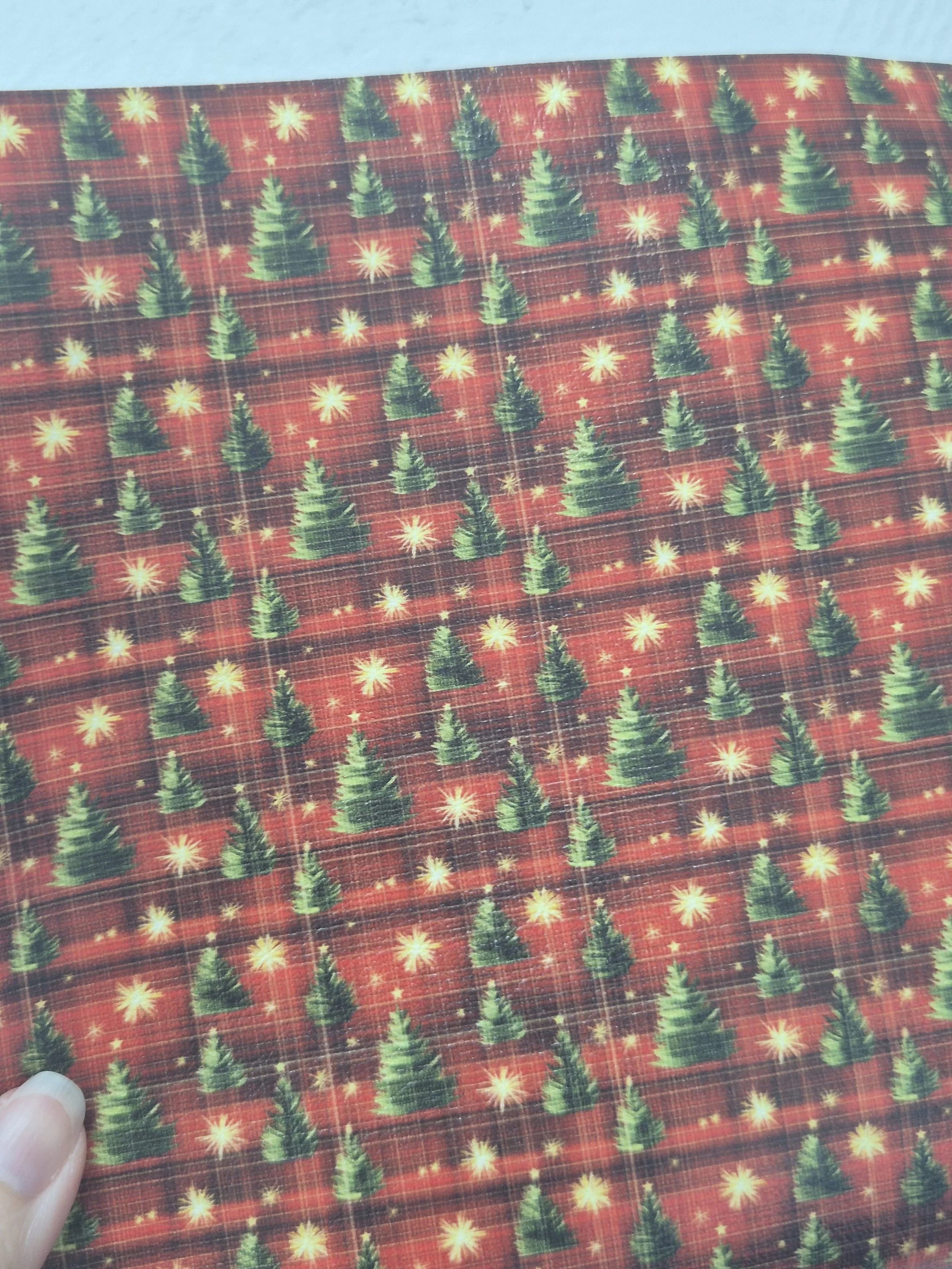 Christmas Trees Plaid