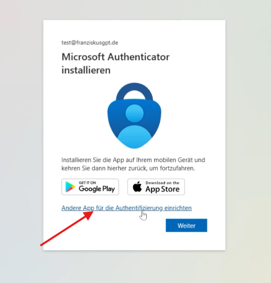 Hinzufügen eines Authenticators