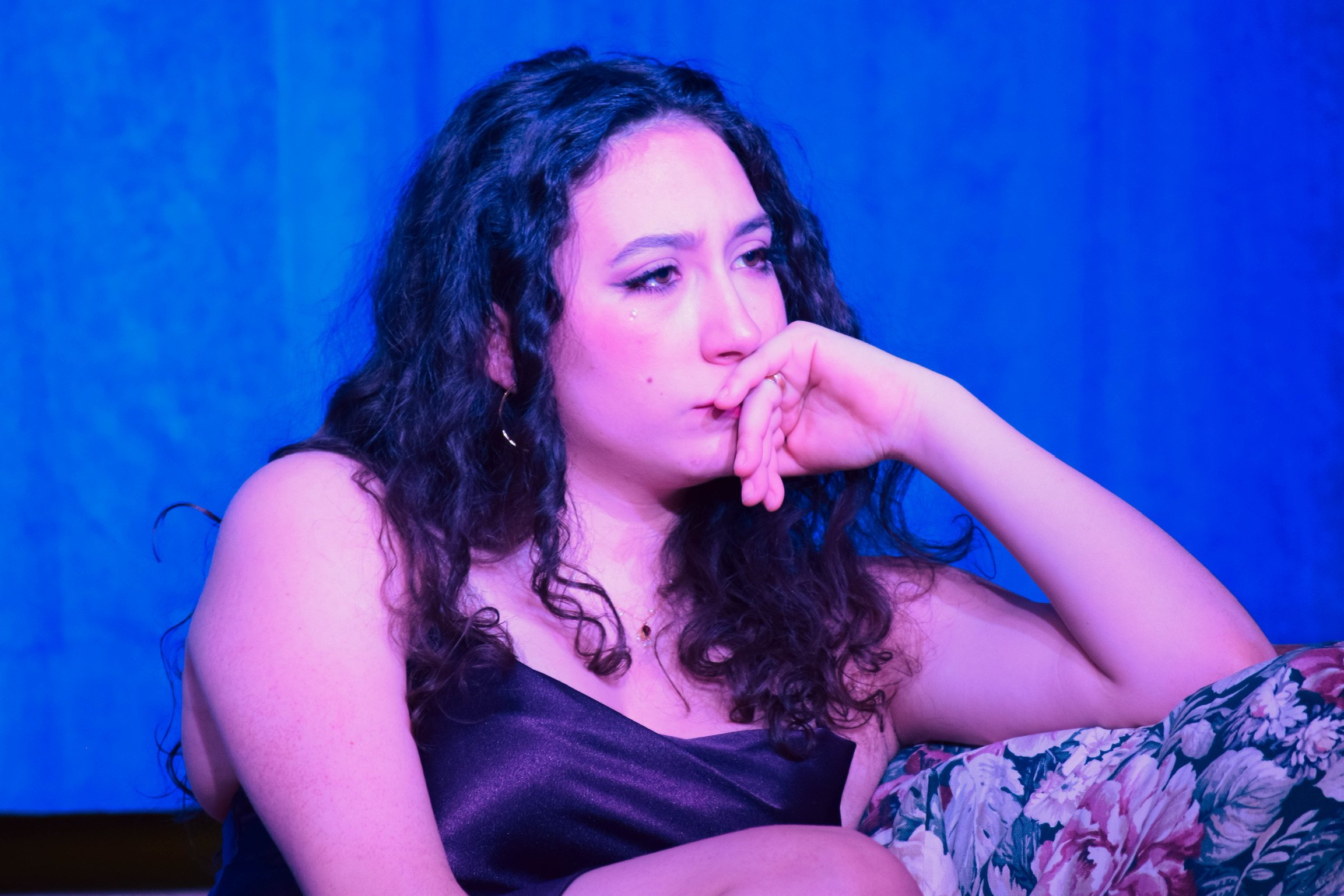 Portraying Martha in Act 3 of Who's Afraid of Virginia Woolf
A CCM Lab Student directed production