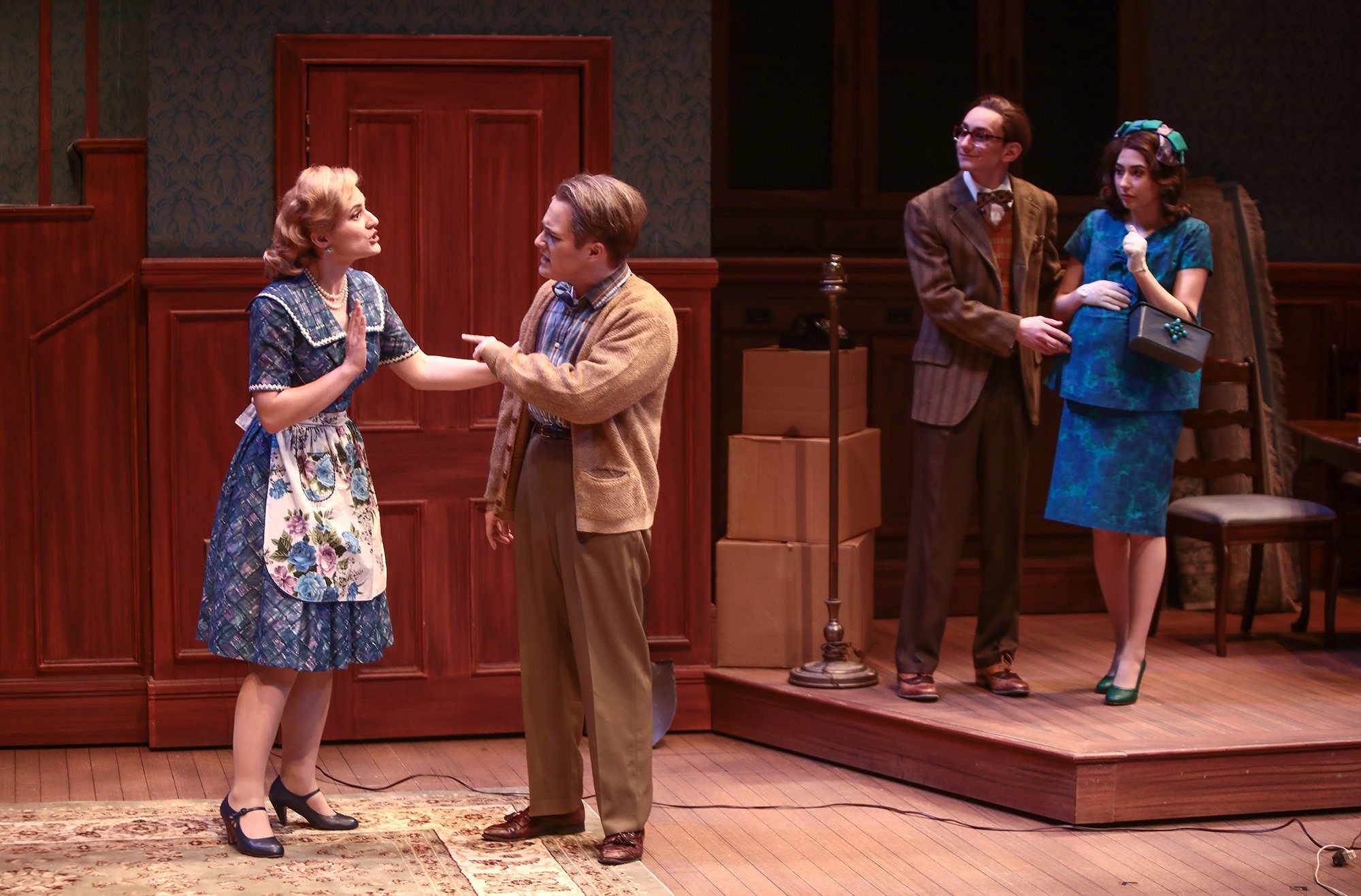 Portraying Betsy in Clybourne Park By Bruce Norris at the Patricia Corbett theater
Directed by Richard Hess