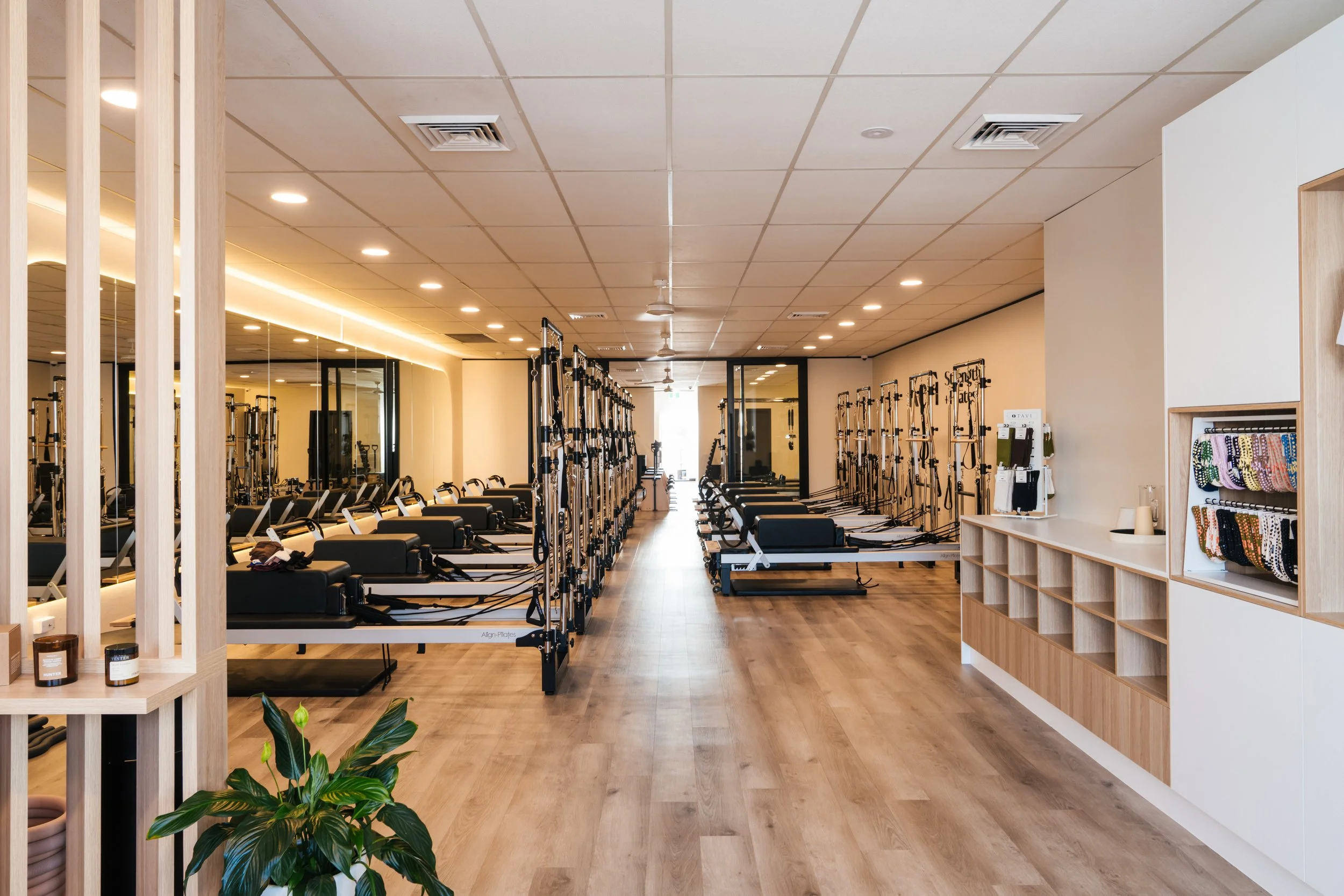 Kefi Studio Pilates interior view in Five Dock