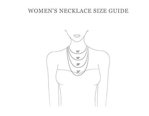Necklace Length Guide: How To Measure & Choose The Right Necklace Chain  Length | Centime Blog