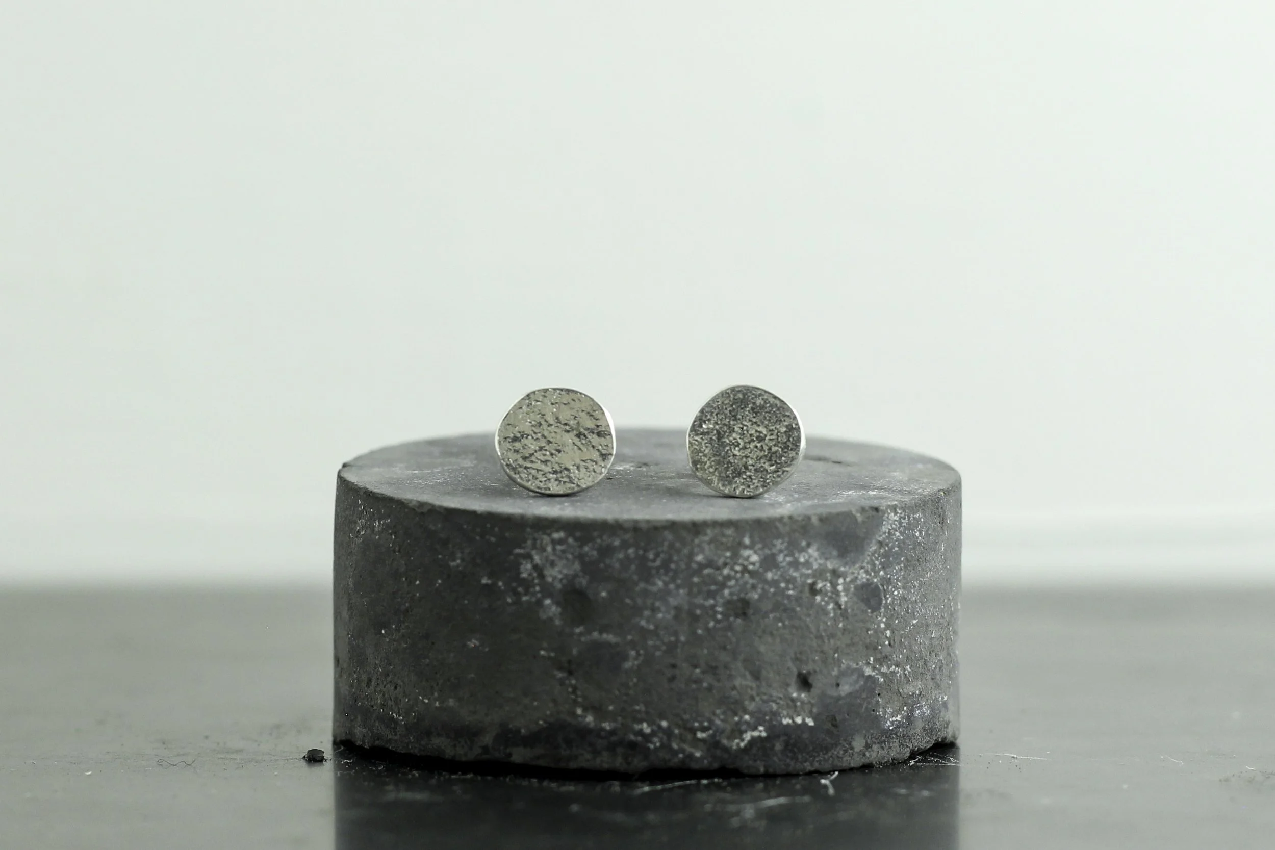 Silver Moon Studs