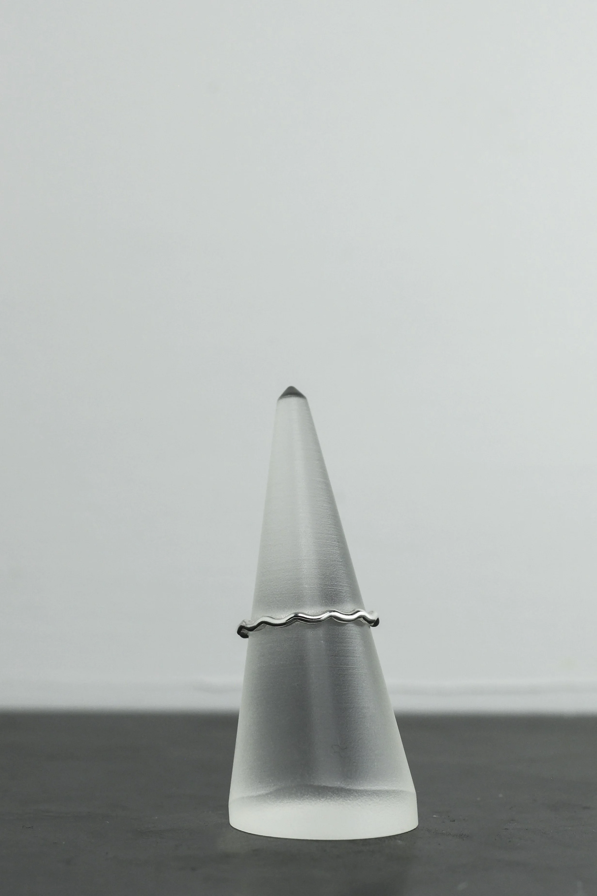 Silver Wave Stacking Ring
