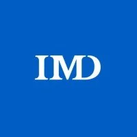 IMD logo on a blue background