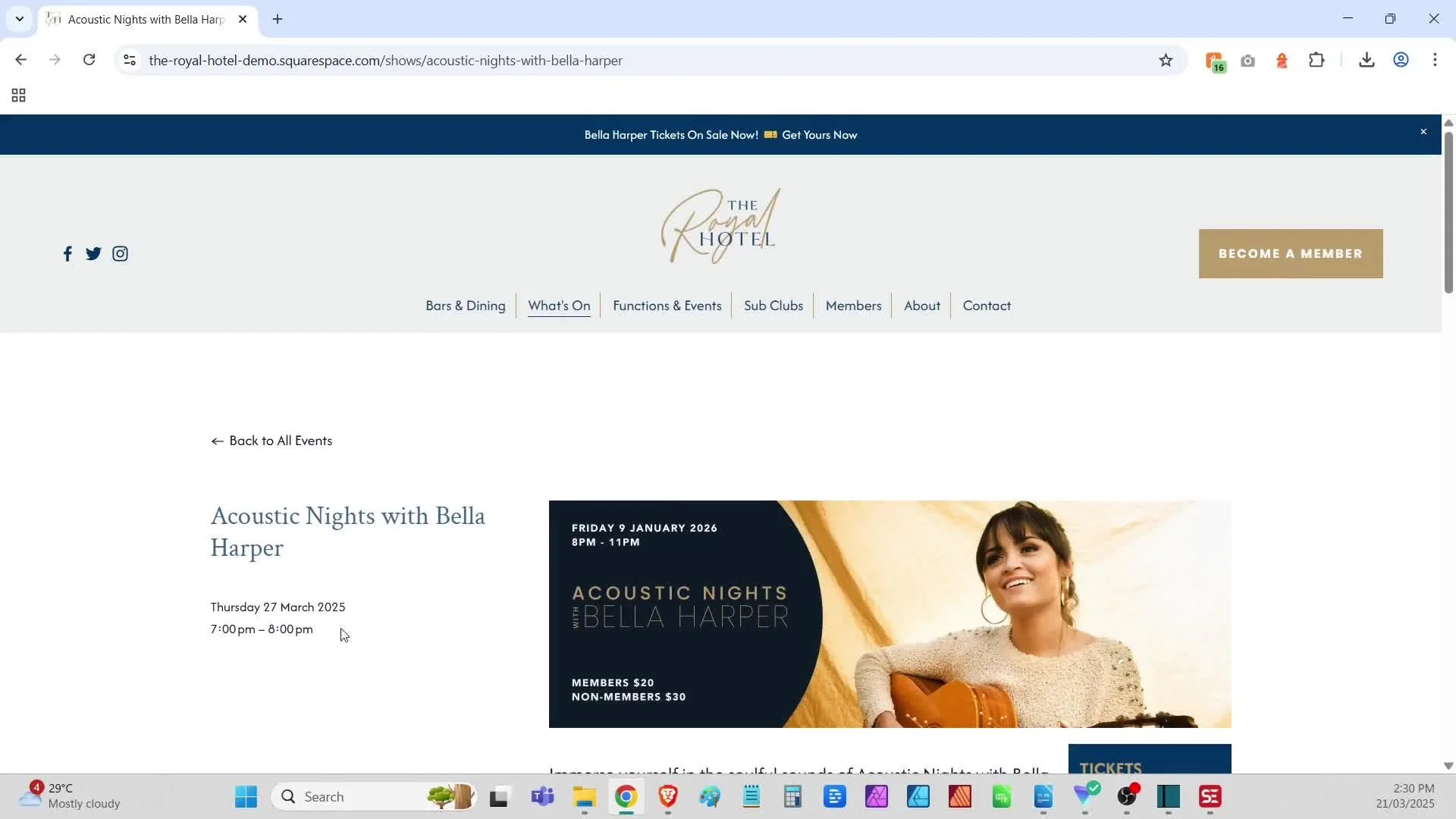 Activating &amp; Customising the Announcement Bar