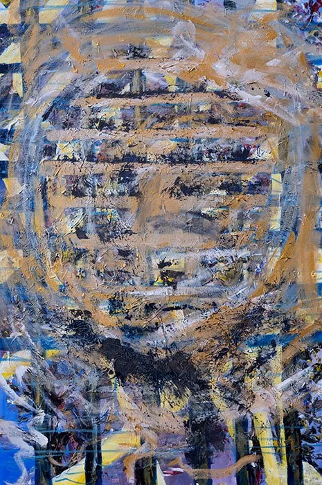 The Goddess, Acrylic on Canvas, 100 x 150cm.  
Exhibitions: 
Venice Biennale ArtBox show, 2022.
Vienna Biennale, 2022.
D31 Winter Exhibition, 2022