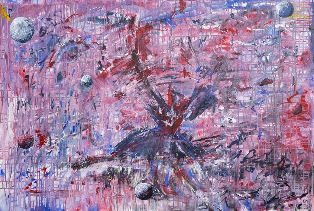 Breaking Free, Acrylic on Canvas, 150 x 100cm