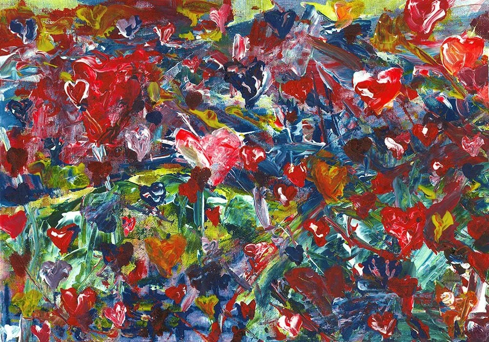 Love No1, Acrylic on Canvas