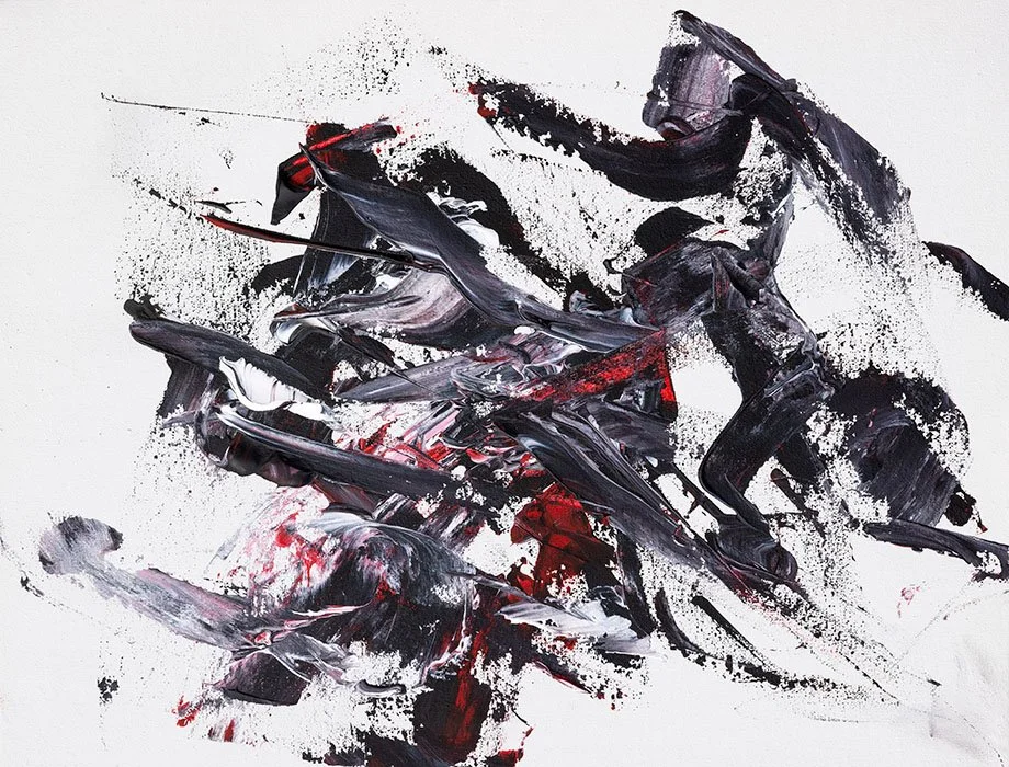 Into Battle, Acrylic on Canvas Board, 46 x 35cm 
(Sold, high quality prints available)