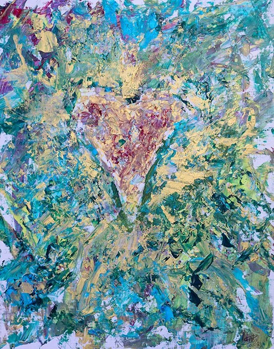 Healing Heart 41 x 51cm