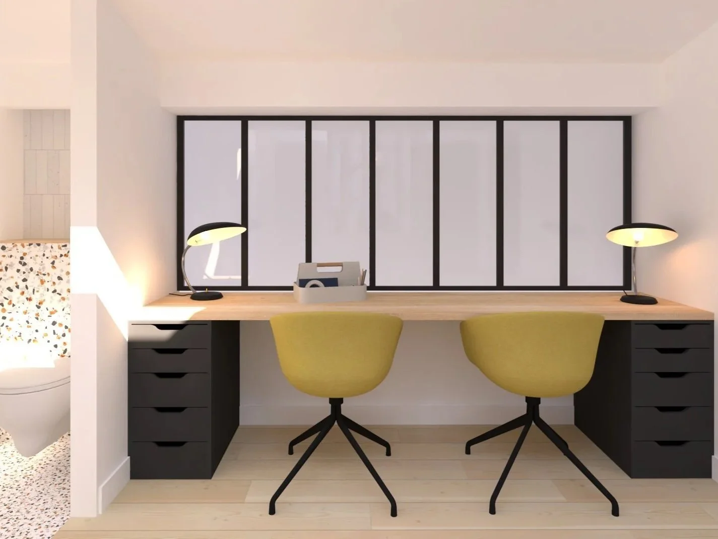 Appartement Bureau Pensée Architecture & Intérieur Paris