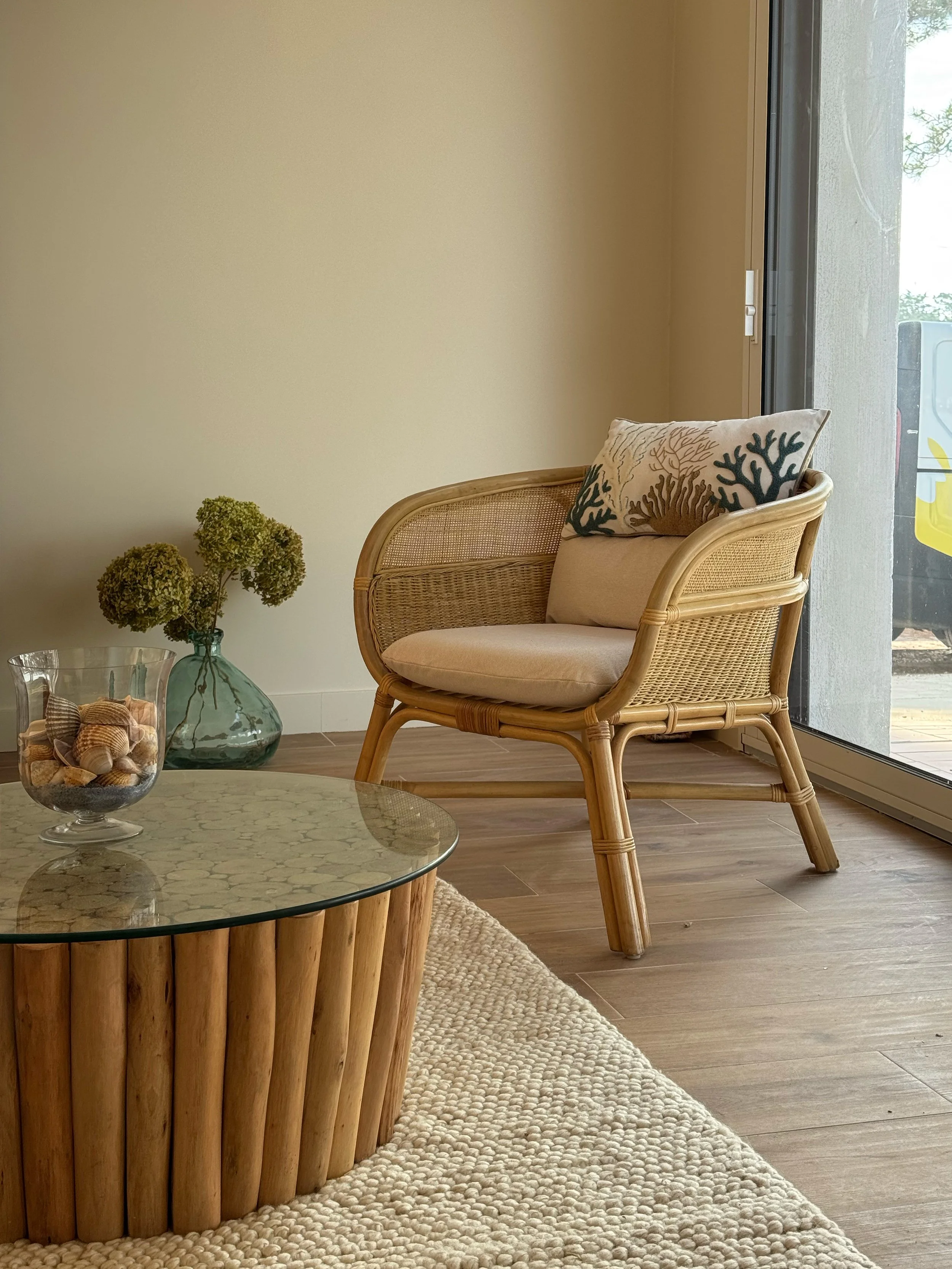 Salon maison de plage Kerhillio Erdeven