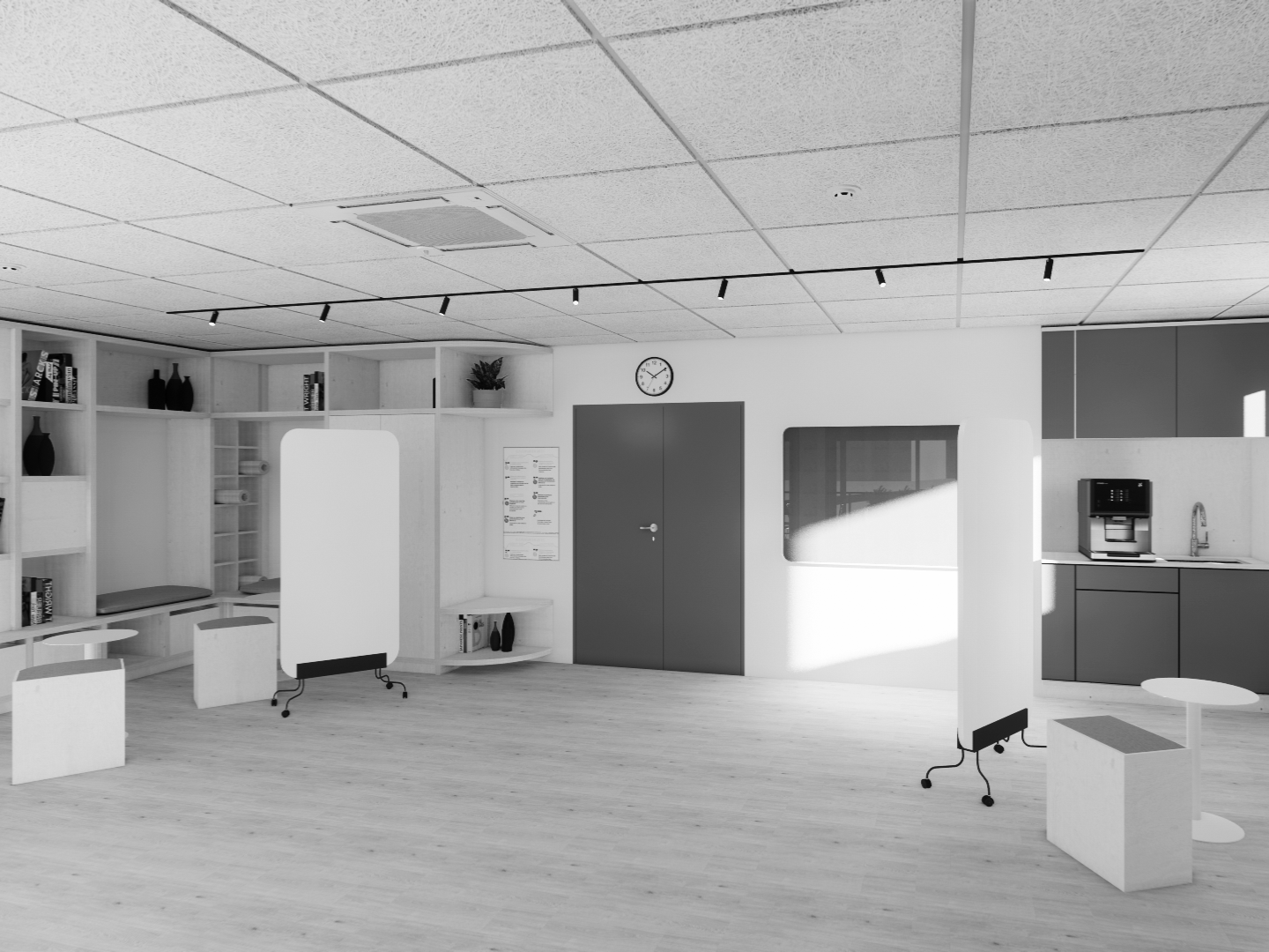 Salle de formation (en cours), Vannes.