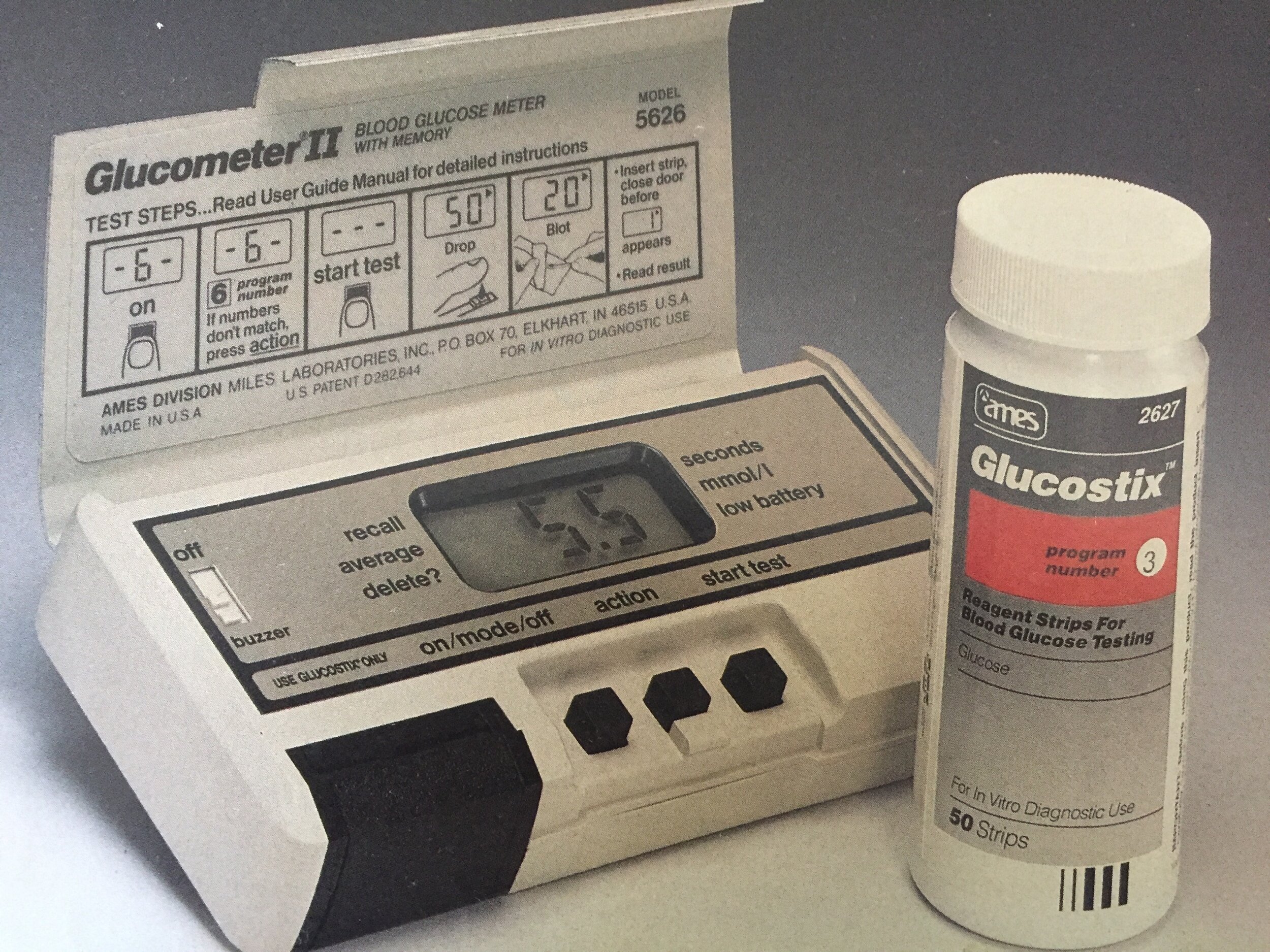 Glucometer: blood test machine