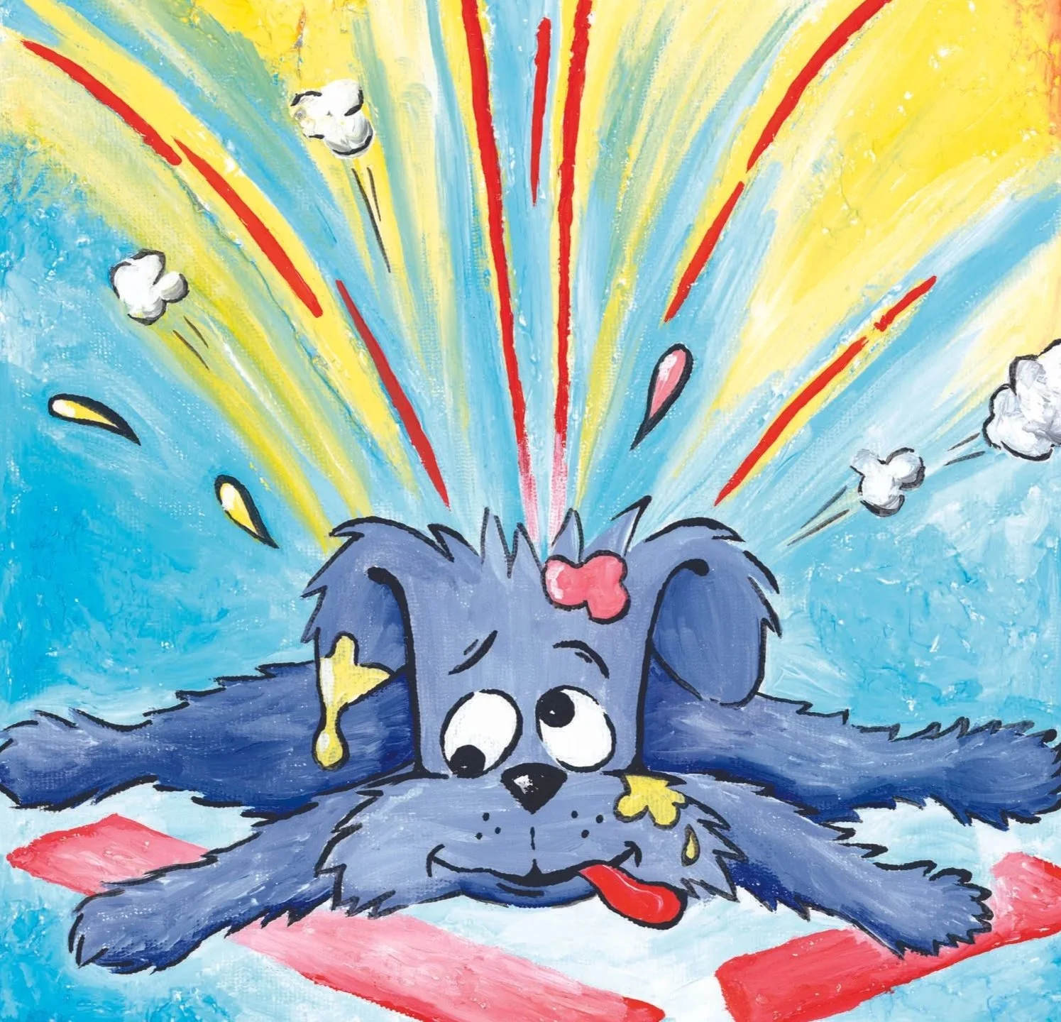 Book Illustration and Design Project - Woof