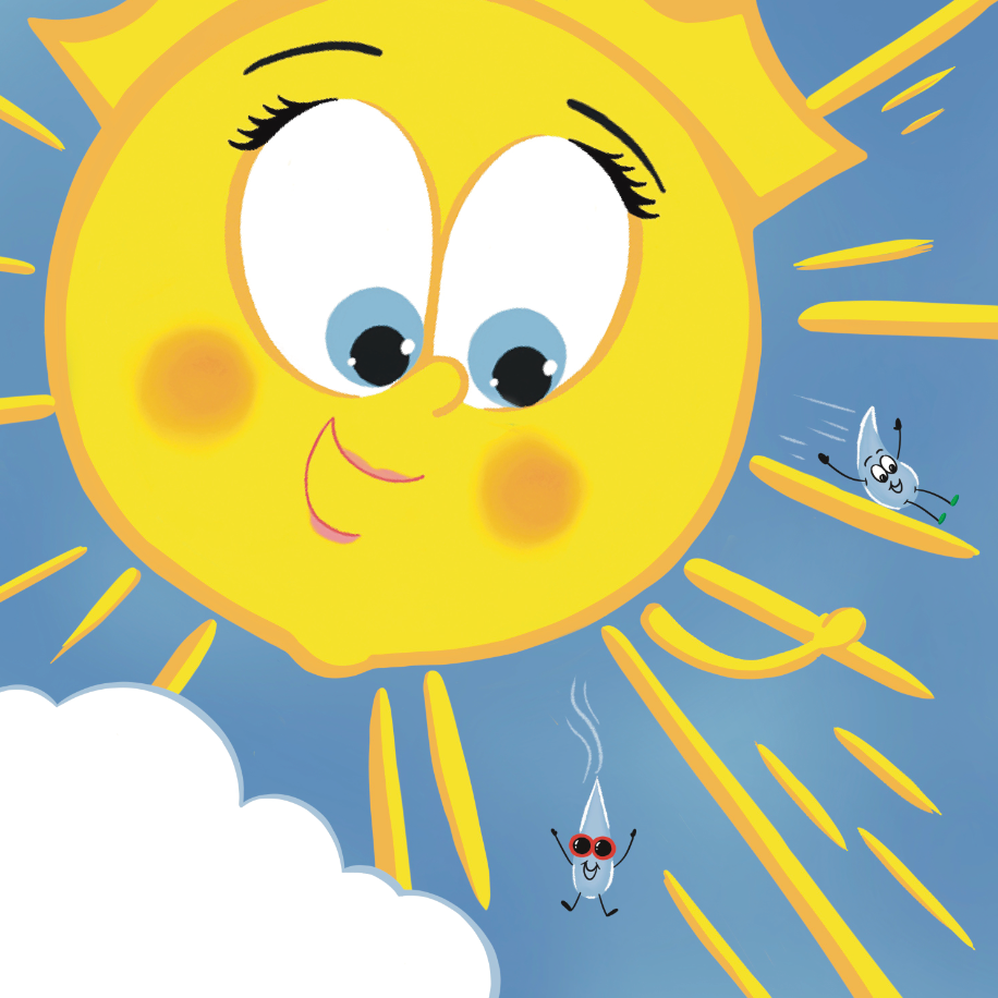 Sally Sunshine and the Terrible Tantrum - Picture Book Illustration and Design