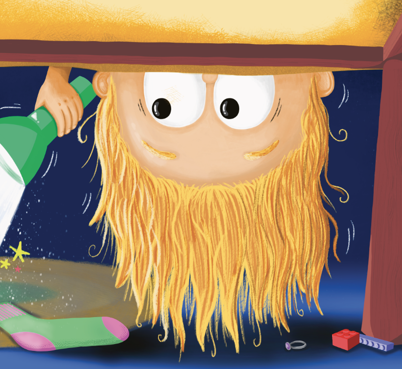 The Dream Team - part of full page spread illustration