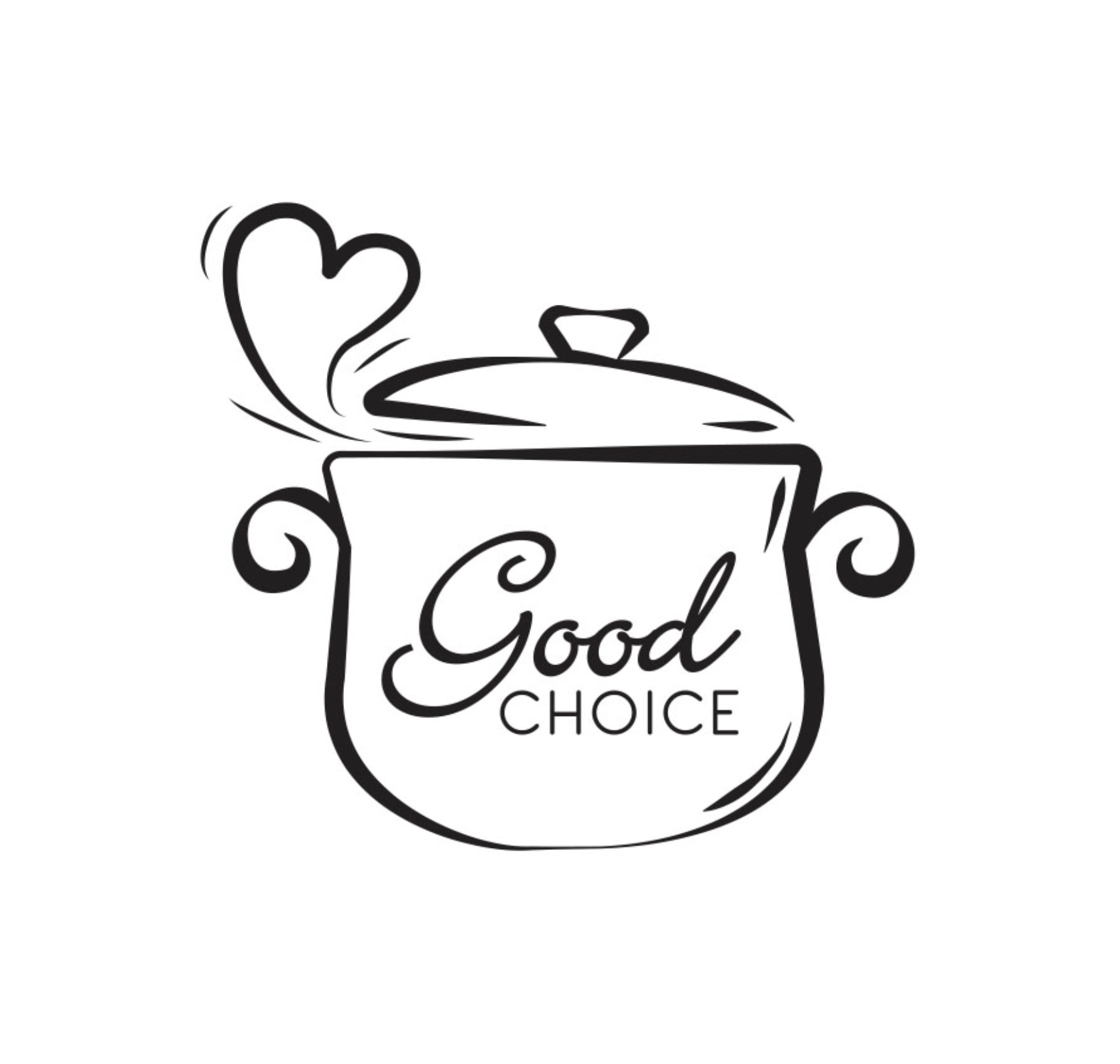 Logo Design - Good Choice, home cooking, healthy food business.
