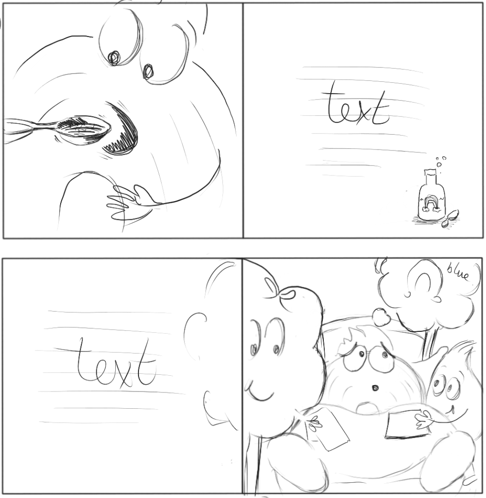 Riley Rainbow -  book storyboarding