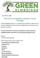 Green Elmbridge Newsletter September 2026