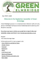 Green Elmbridge Newsletter August 2026 
