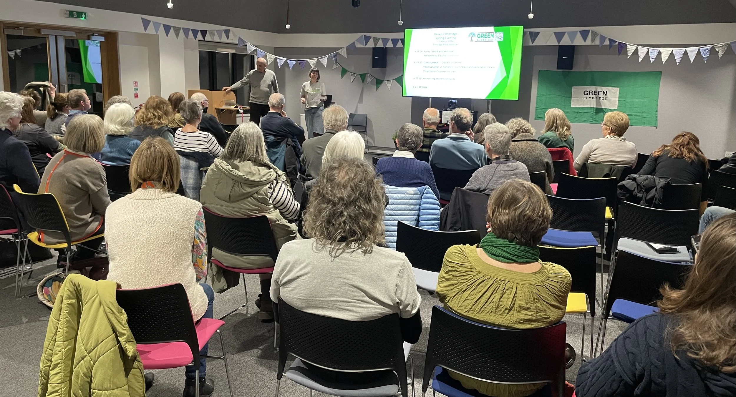 Introducing the evening kindly hosted by Princess Alice Hospice.