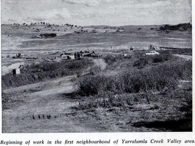 1962 beginning work in the first neighbourhood of Yarralumla Creek Valley Area (Hughes).jpg