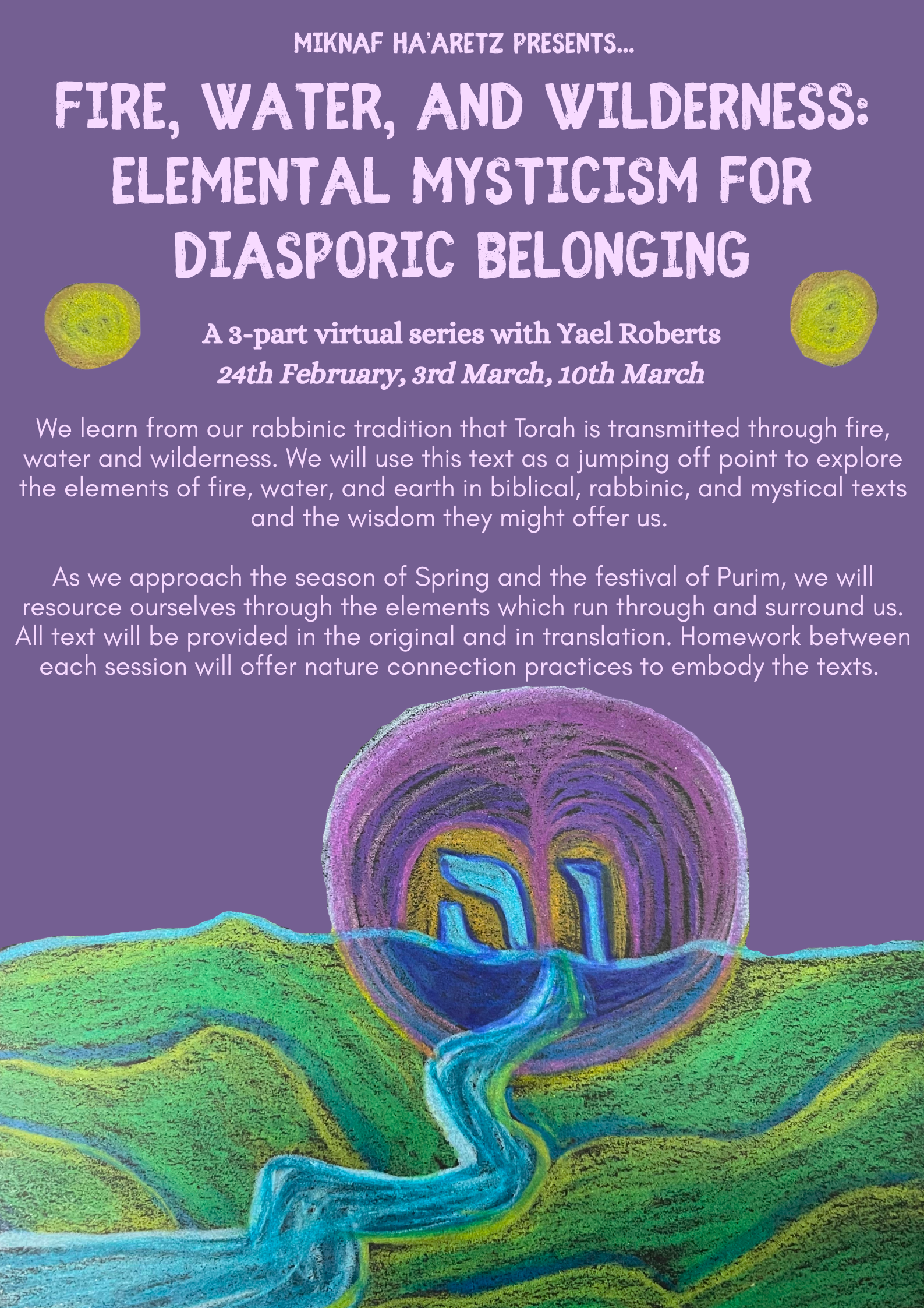 Fire, Water, and Wilderness: Elemental mysticism for diasporic belonging