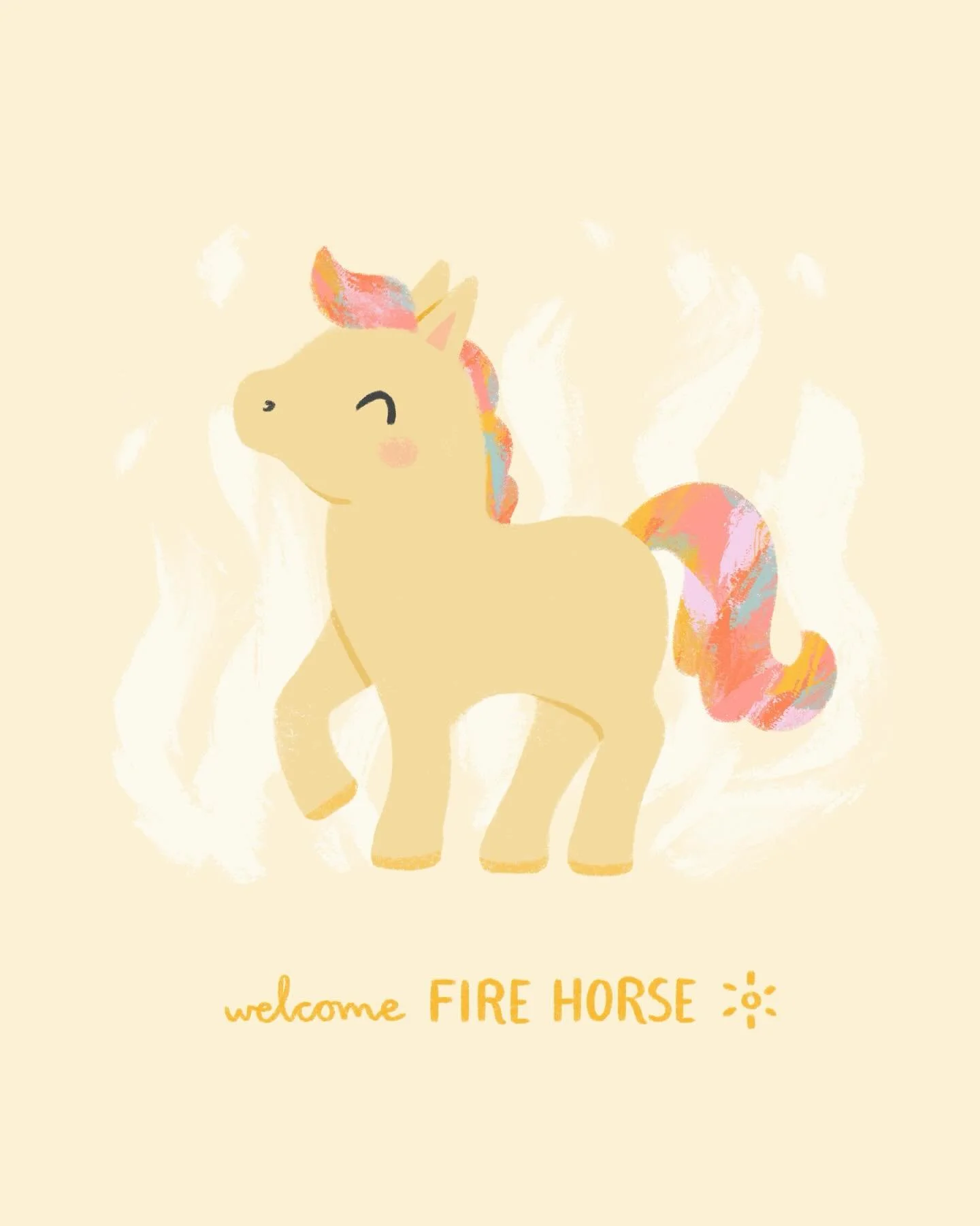 Happy belated Lunar New Year! 

These are my interpretations of the Fire Horse and Wood Snake :) Excited to see what this year will bring! ✨

#lunarnewyear #firehorse #childrensillustration #surfacedesign #illustration