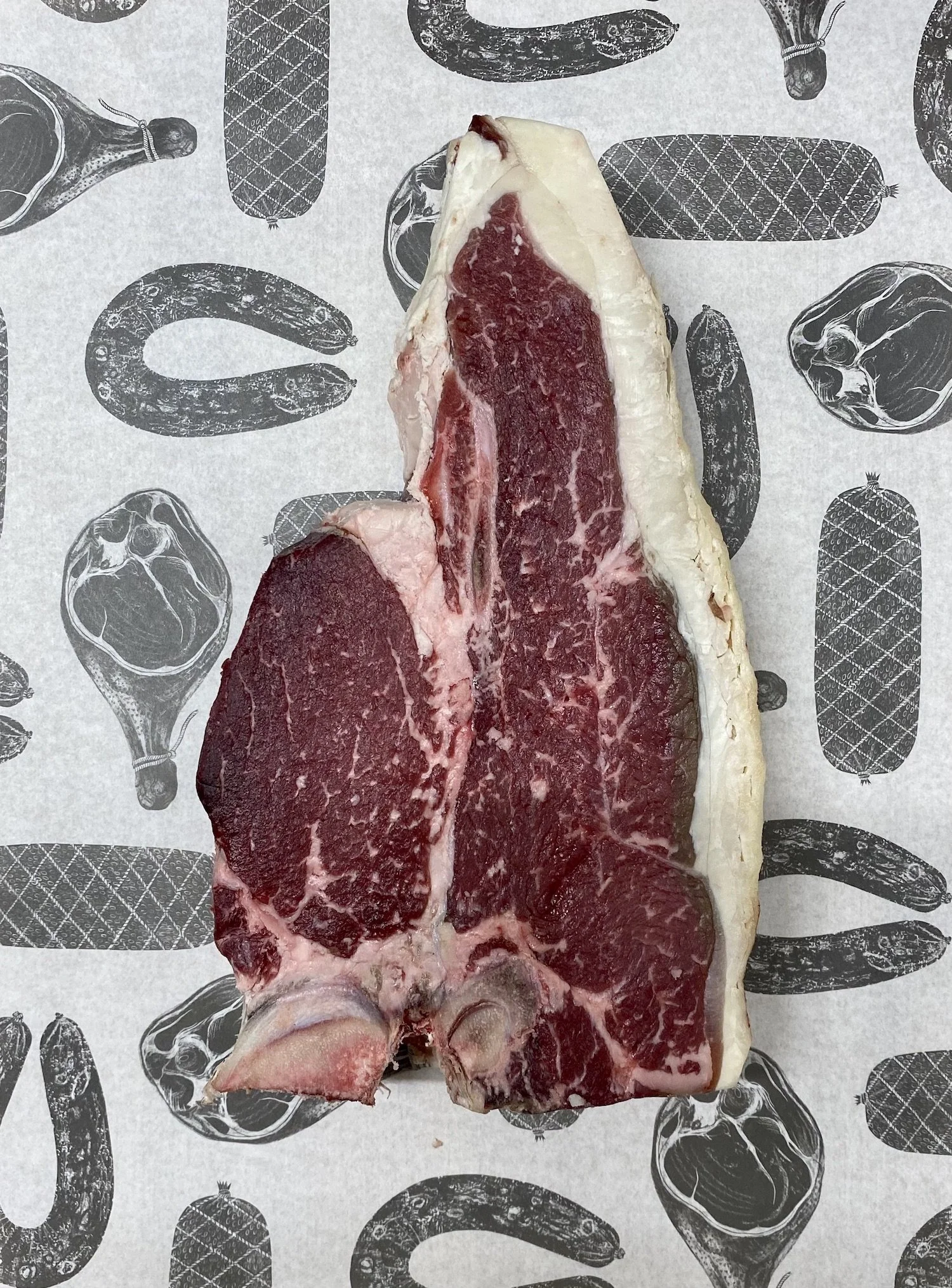 30 day Dry Aged T-Bone Steak