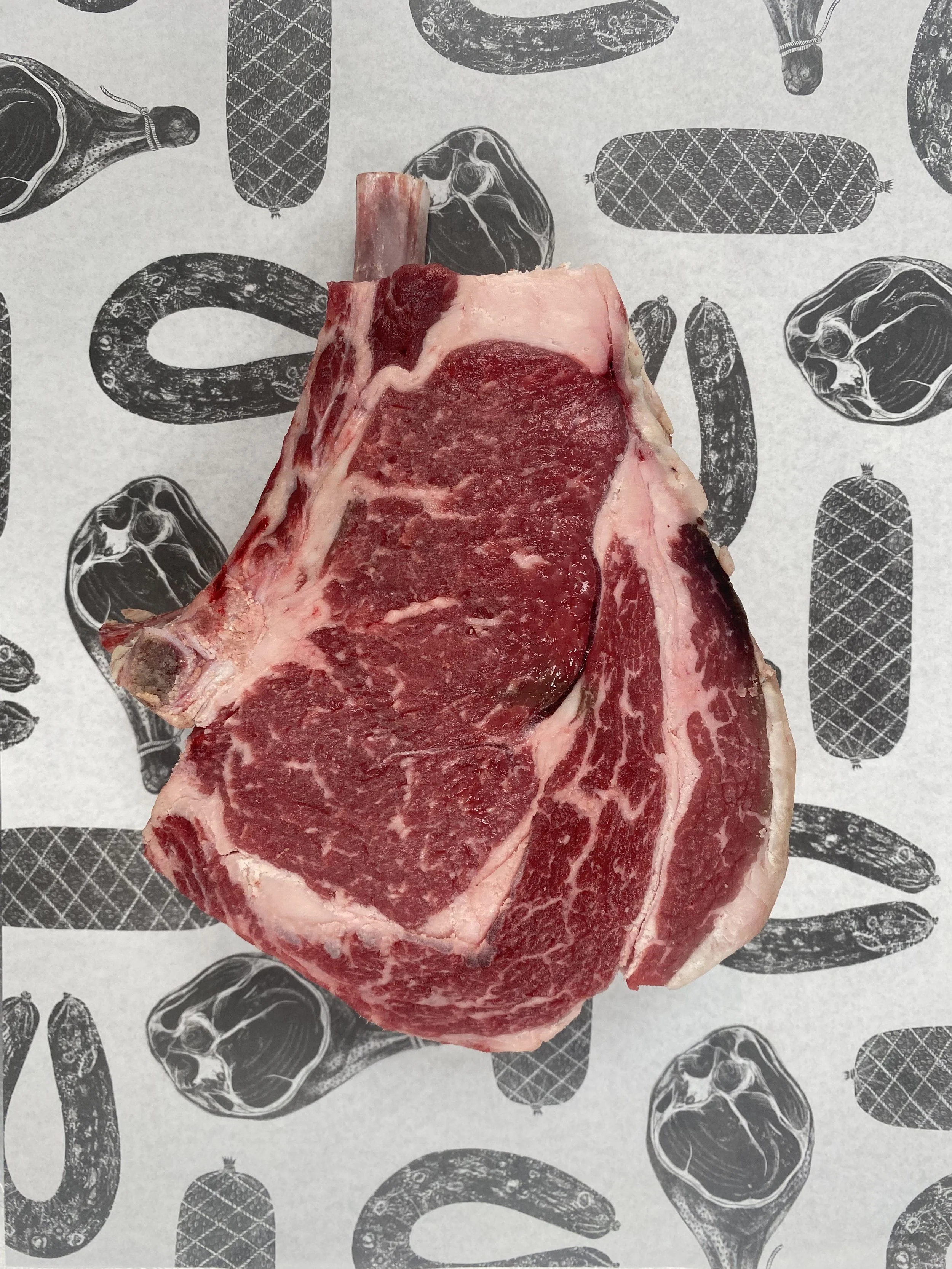30 day Dry Aged Cote de Boeuf - As featured on The Hairy Bikers