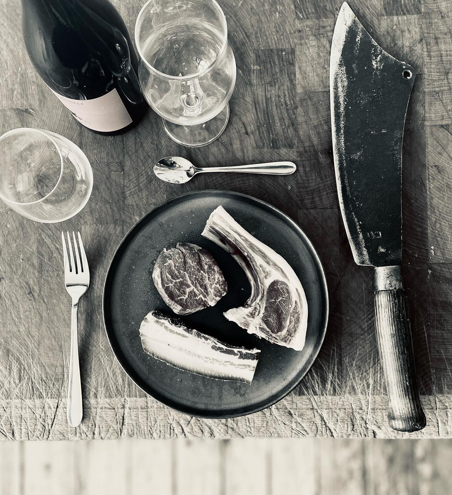 JOIN US AT THE BUTCHERS TABLE!
Join us for a very special one off immersive night on Wednesday 24th August where we celebrate some of our favourite cuts of meat with you, through a tasting menu and live butchery demonstration. This is an exclusive ev