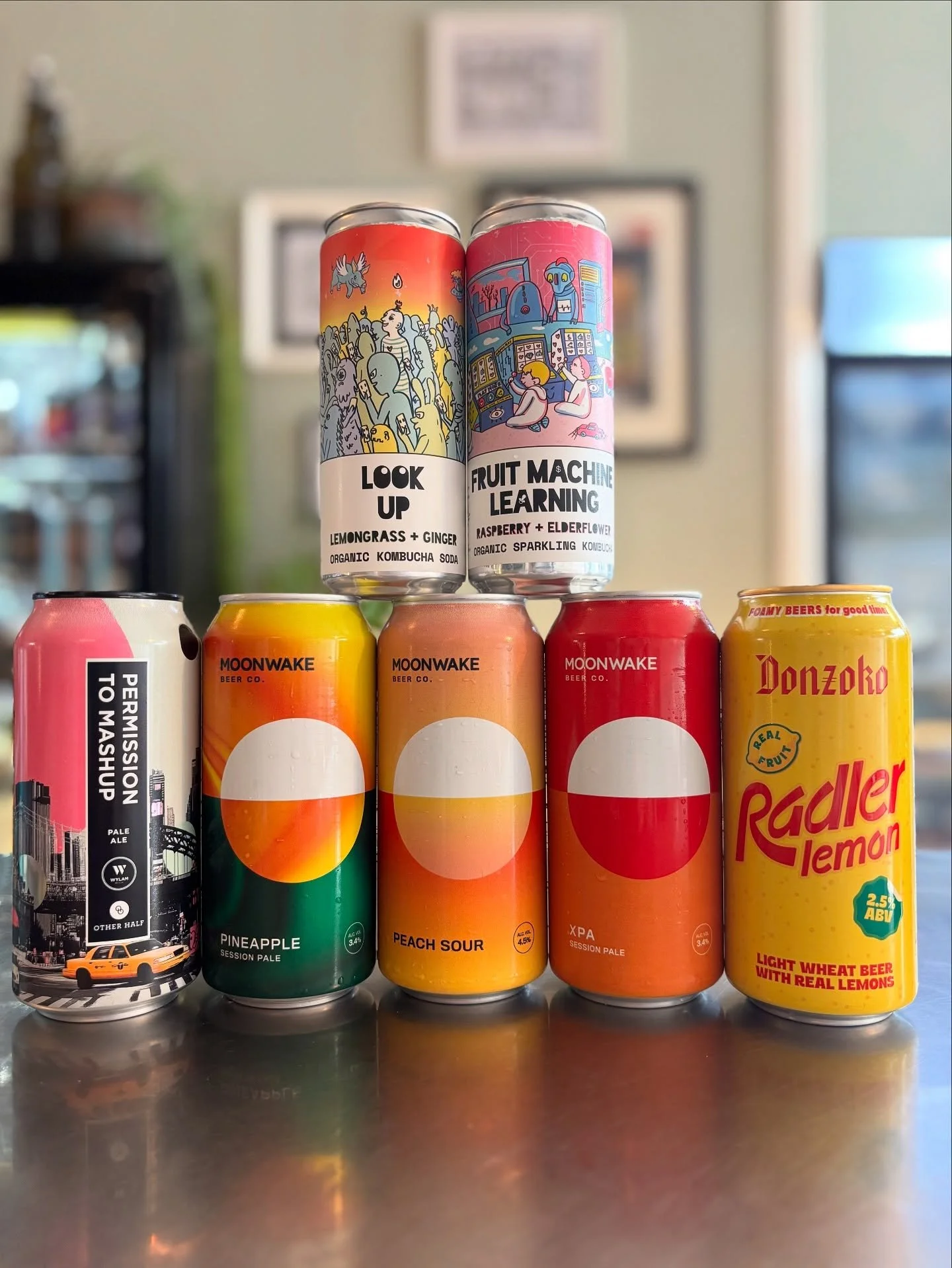 New stock drop (plus some faves returning) - lots of delicious new beers, kombucha and condiments in store. Plus we are absolutely hyped to have the new @wylam_brewery x @otherhalfnyc collab and @donzokobeer&rsquo;s refreshing Lemon Radler in.