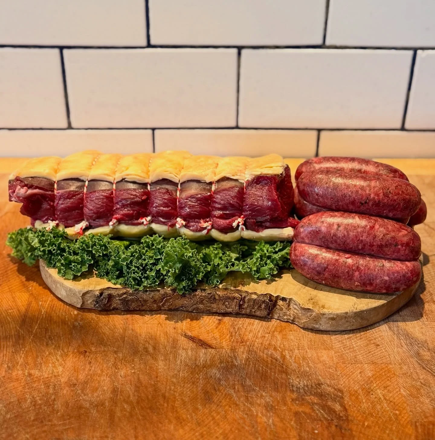 Calling all venison lovers! We have some beautiful venison in store at the moment. Check out our venison sausages and rolled venison loin - both in the counter now 🥩

#meatbeerlife