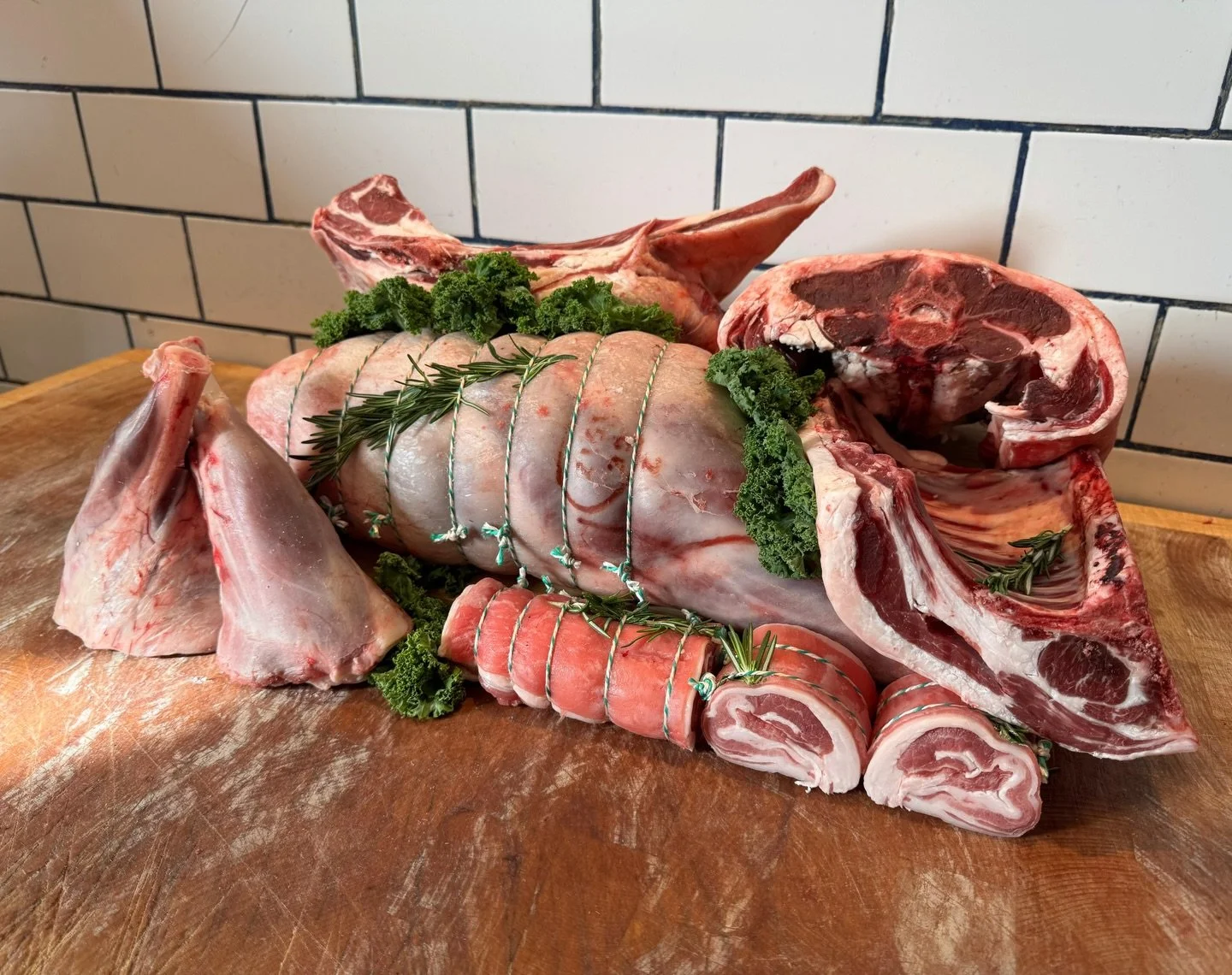 🐑 Easter Pre Orders 🐣 
Easter is nearly here and we are taking pre-orders for your Easter feasts!
Our lamb always sells out quickly (especially those legs 👀) so make sure you get your order in early to avoid missing out.
Whether it&rsquo;s a class