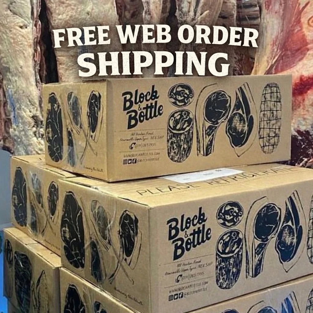 As a belated birthday treat there is FREE SHIPPING on all web orders placed before 11:59pm on Sunday 26th April by using code BIRTHDAY at checkout. Link in our bio or go to Blocknbottle.com/shop

We ship orders via next day delivery every Wednesday, 
