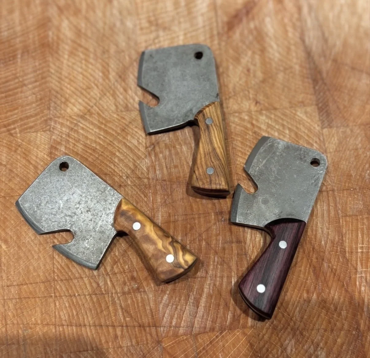 Mini Cleaver Bottle Openers