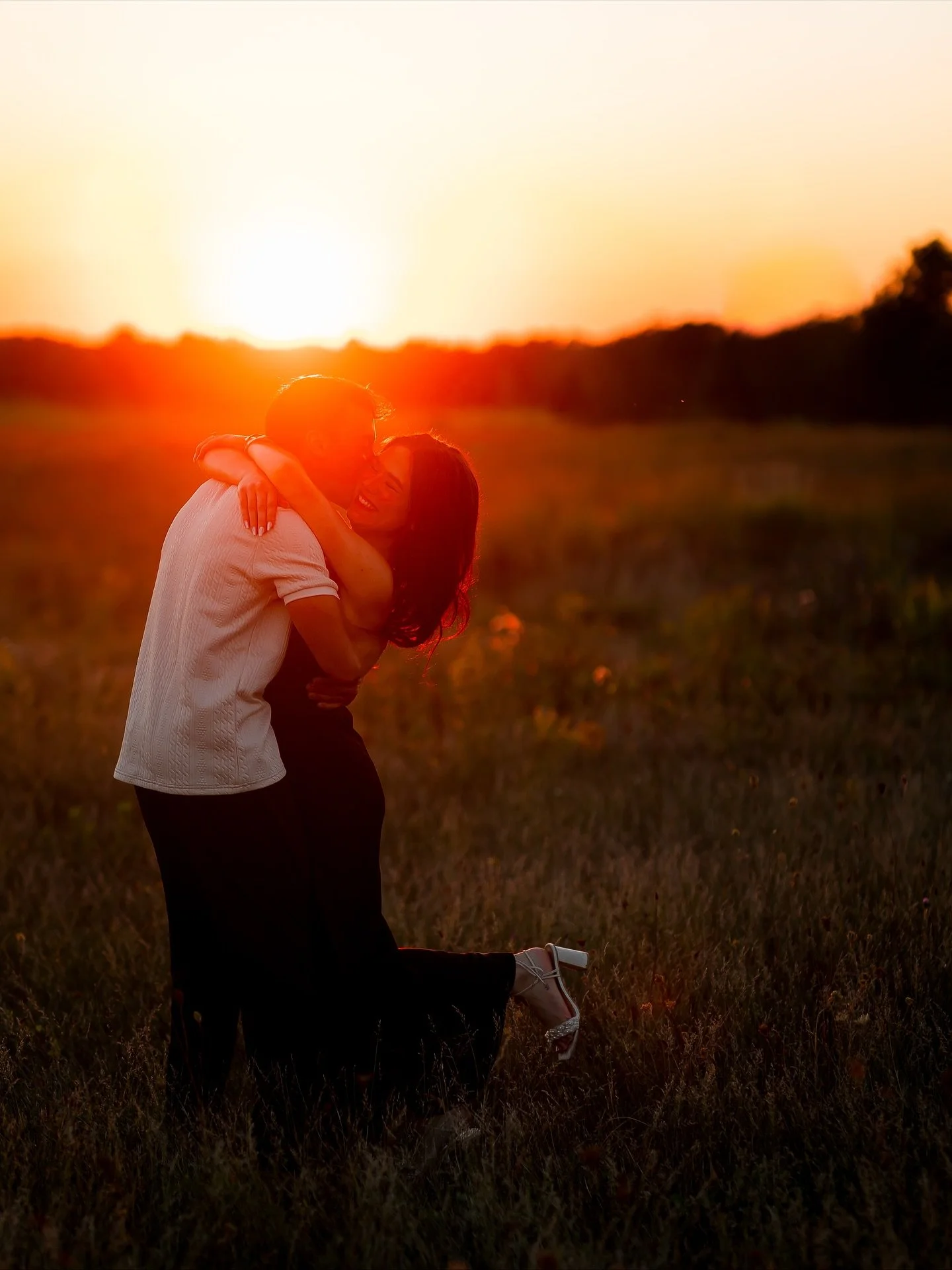 sooooo pumped for these two &mdash; what a joy it was to photograph their engagement pics 👏🏼☀️📸