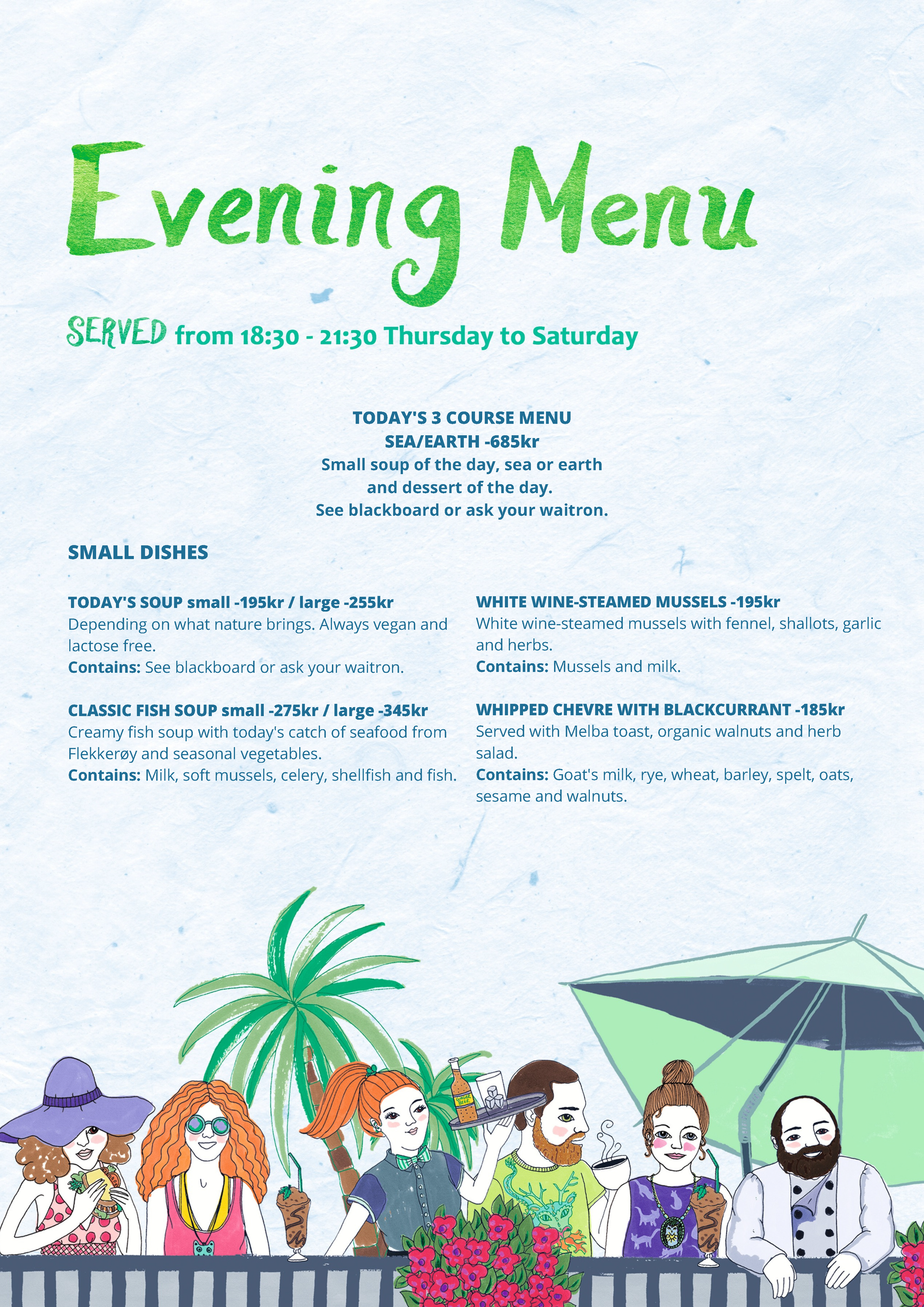 Okt Evening menu - side 1 - 2026.png