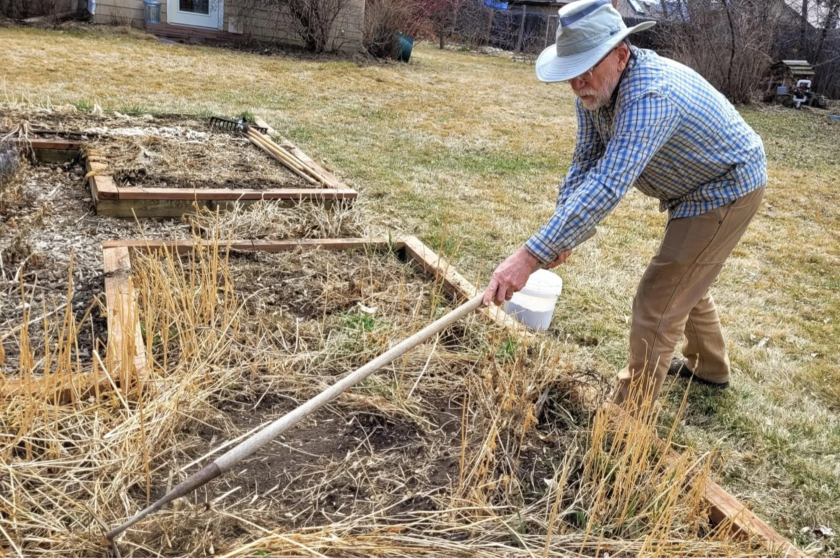 Backyard regenerative gardening 