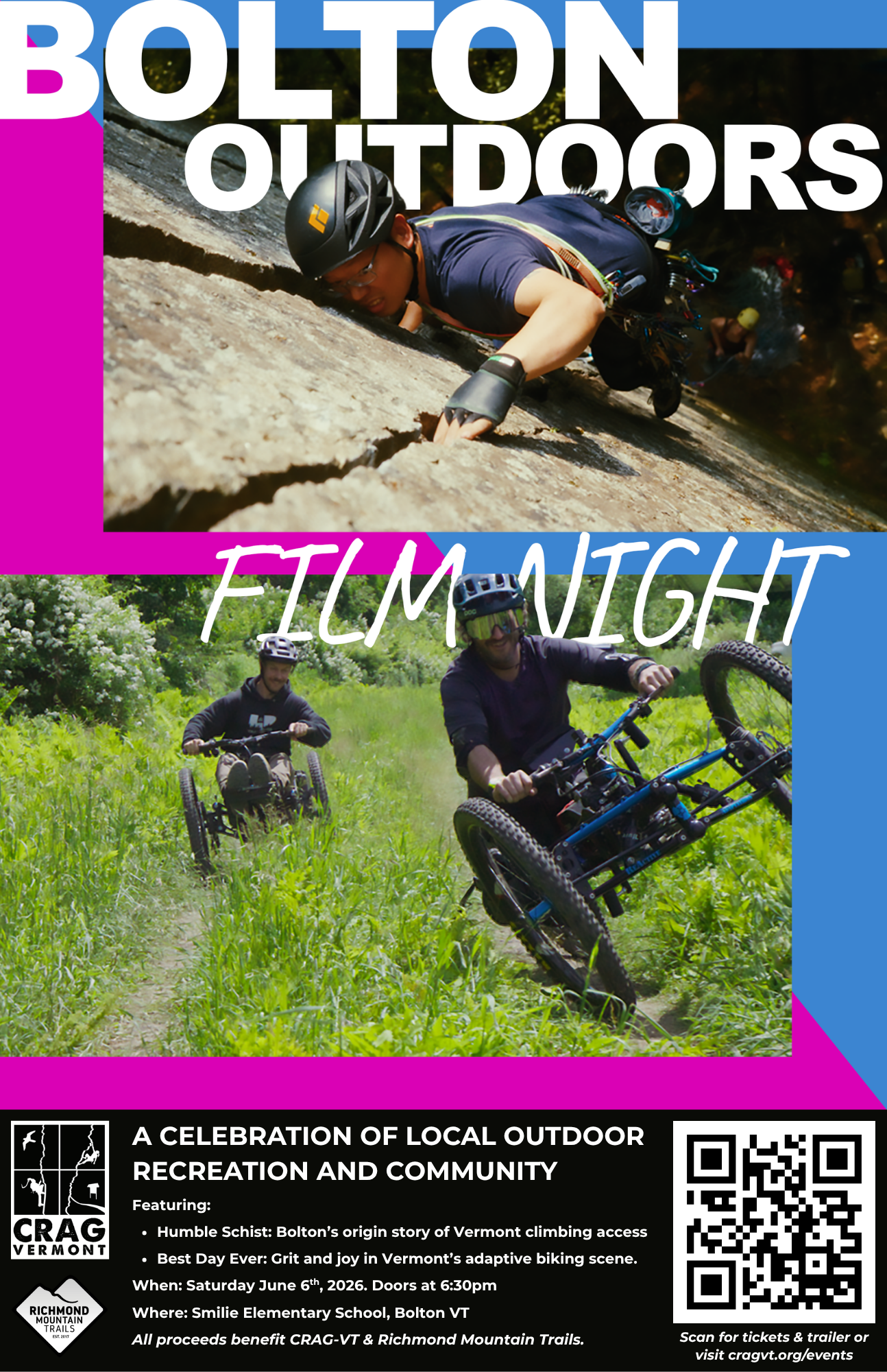 Bolton Outdoors Film Night