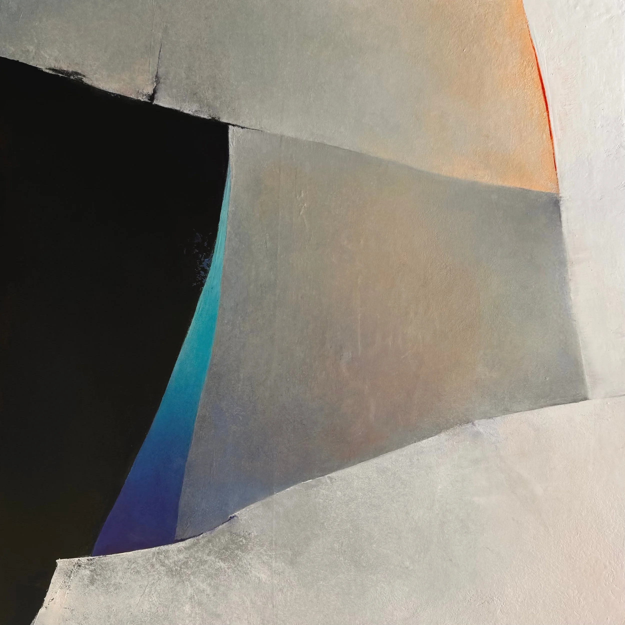 THROUGHLINES | oil on panel | 24" x 24"