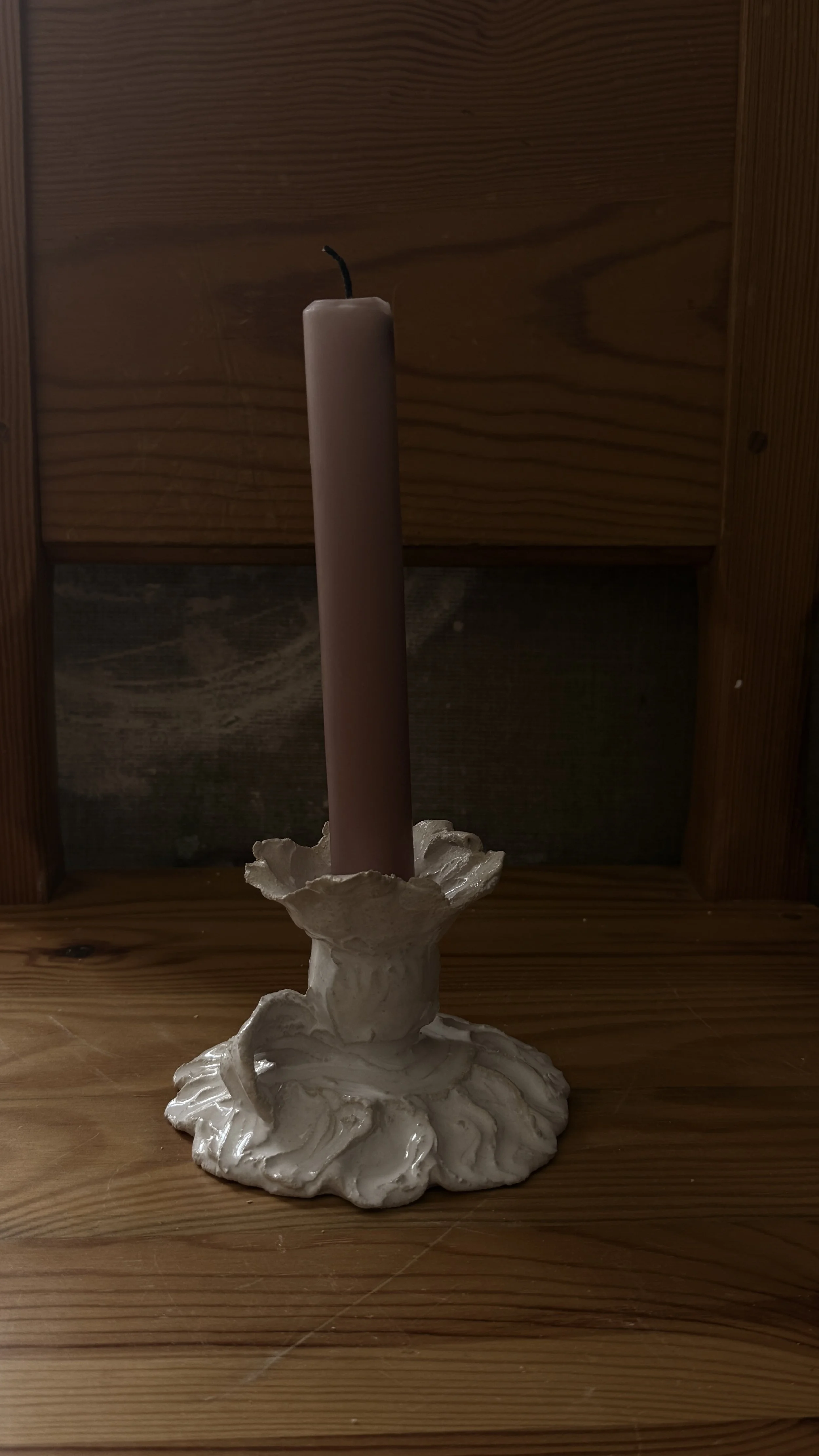 Flower candlestick