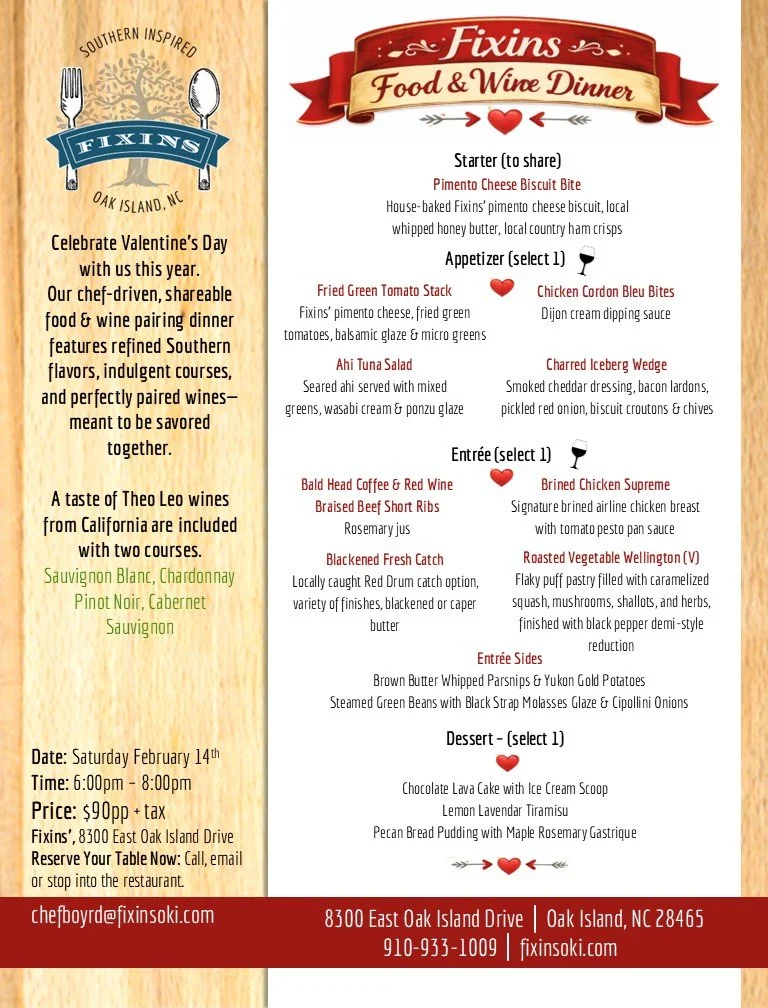 Valentine's Day @ Fixins