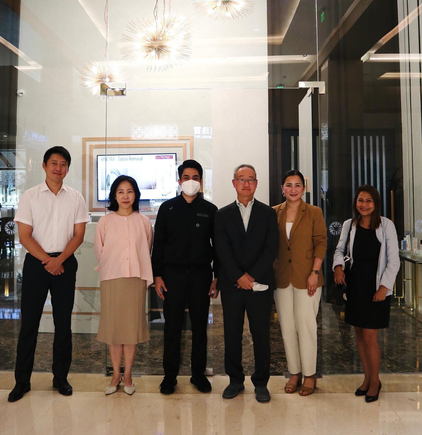 Our Medical Director with the CEO and President of Exocobio Mr. Byong Seung Cho. 

Exocobio, a world leading company in the development of cosmeceutical and biopharmaceutical products, ensures products are highly purified and highly efficient using t